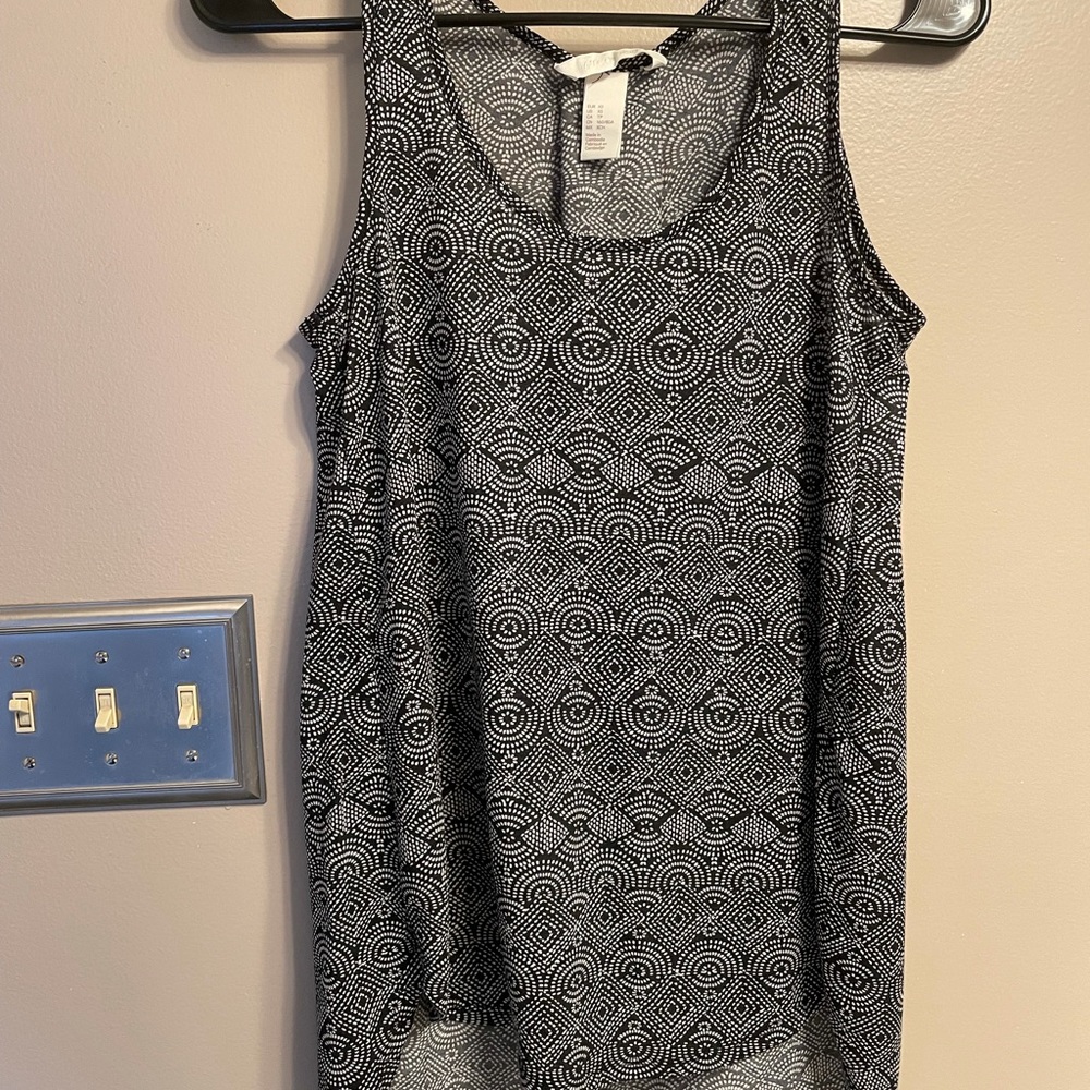 H&M high-low sleeveless/tank top